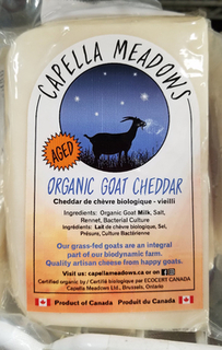 Goat Cheddar - OLD (Capella Meadows)
